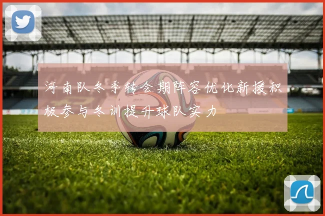 河南队冬季转会期阵容优化新援积极参与冬训提升球队实力