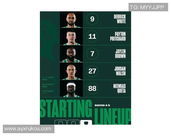 凯尔特人主场迎战骑士首发阵容解析普理查德怀特杰伦布朗米诺特科塔齐聚一堂